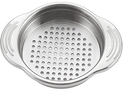 Ttiy Colador de latas de alimentos de acero inoxidable puede filtrar escurridor de aceite único escurridor de alimentos creativo para cocina casera 1 unids