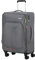 American Tourister SummerFunk - Spinner M, Erweiterbar Koffer, 67.5 cm, 71.5/77 L, Grau (Titanium Grey)