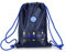 Inter - Sacca Sportiva, Collezione Esclusiva Calcio Balilla, 32x43 cm, per Ginnastica, Scuola, Spiaggia, Sport, Mare e Viaggi. Per tutti i Tifosi Nerazzurri - Prodotto Ufficiale