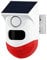 Splenssy Tuya WLAN, solarbetrieben, kabellos, Infrarot-Bewegungsmelder, Stroboskop-Sirene, 120 dB, Alarm, wasserdicht, PIR-Sensor