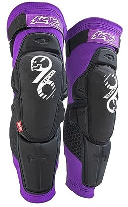 EVS Sports | Protector de Rodilla para Moto Slayco96 | Ajuste de compresión, tecnología de Espuma de Memoria reactiva | Axell Hodges Signature | L/XL