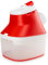 Tupperware Grate n Store Multi-Mühle Broyeur Chef Nouvelle Génération - Râpe à Fromage Blanc Rouge - Récipient Plus Grand - Outil de Cuisine Avec Cuillère