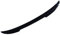 GuriDo Auto Heckspoiler Spoiler füR Opel Vauxhall Adam M13 2013-2019, Kofferraumspoiler HeckflüGel DachspoilerflüGel Kofferraumdeckel Modifikationen ZubehöR,A/Black