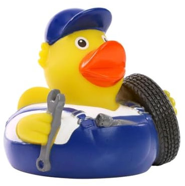 Mechaniker ? KFZ-Mechaniker - Automechaniker - Mechatroniker - Berufsente - Quietscheente - Badeente - ca. 8 cm gross