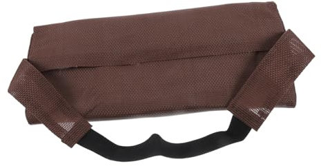 Garneck Strandkorb Kopfkissen Liegestuhlkopfstütze Ergonomisches Nackenkissen Für Gartenliege Terrasse Freizeitbezug Elastisch Kaffee