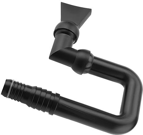 Beufee U Return Pipe, Multipurpose U Tube Return Directional Pipe Tube Fish Tank Pump Nozzle for Aquarium Water Pump