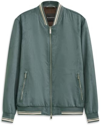 bugatti Herren Collegeblouson 879500-81019 | Regular Fit wasserabweisend perforiert sportlicher Collegekragen leicht