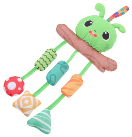 HOMOBABE Colgante De Peluche Con Forma De Campana Para Cuna Cochecito y Asiento De Coche Juguete Para Cambiar Pañales Para Recién Nacidos De Año