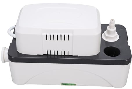YWBL-WH Automatische Kondensatpumpe, Effizienter, Thermisch Geschützter Motor, 100 L H Durchflussrate, 2 M Hubhöhe mit Schwimmerschalter, für Klimaanlagen, Öfen, Luftentfeuchter,
