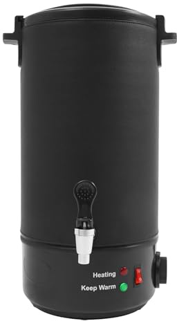 Ecoggeder Derretidor de cera eléctrico, 1100 W, gran capacidad, para hacer velas DIY, kit de 10 l, 30-110 ℃, olla de cera fundida de cera para velas
