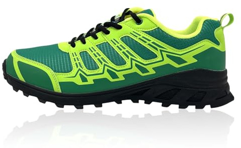 Nowaland Damen Herren Outdoorschuhe mit atmungsaktivem Obermaterial, profilierter Gummilaufsohle und leichtem Design