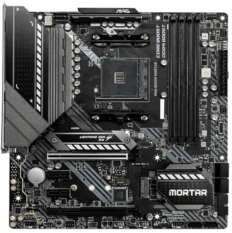 Gaming Motherboard Fit For MSI AM4 AMD Micro ATX Motherboard MAG B550M MORTAR B550