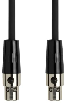 Shure C98D Câble Triple - Flex (Ta4F Vers Ta3F) pour Beta91, Beta 98/S, Beta 98D/S Noir 15 Pieds