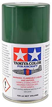 Tamiya AS-17 Vert foncé (Ija) – 100 ML Spray Peut # 86517