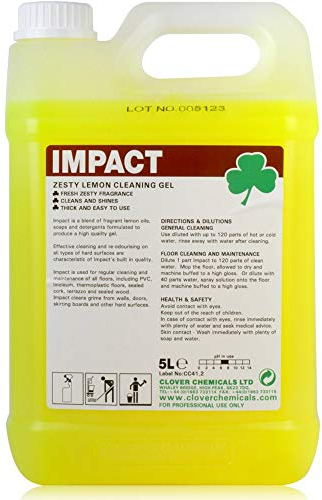 Concentrated Impact Low Foam Heavy Duty Floor Cleaner & Maintainer (5L).