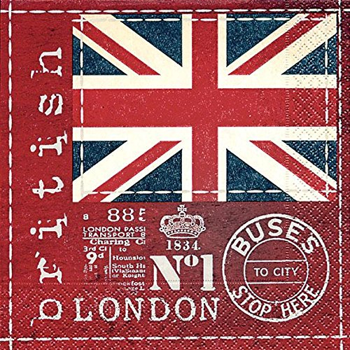 Paper+Design Motivservietten ´British flag´ 4037698002357