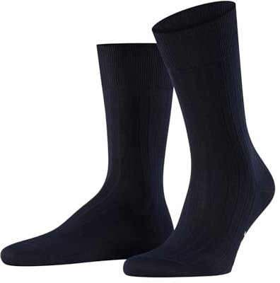 FALKE City Herren Socken Milano 2er Pack, Größe:47/48;Farbe:Dark Navy (6370)