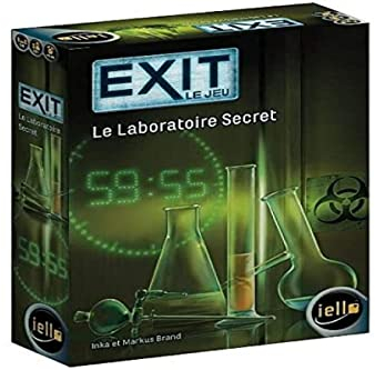 IELLO- Exit Laboire Secret Gesellschaftsspiel, 51438.0