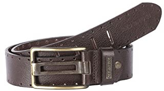 Redbridge Herren Echt Leder Gürtel Leather Belt echtes Leder 105 Braun