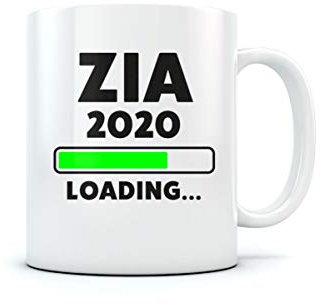 Idea regalo per futura Zia Loading 2020 - Tazza in ceramica Tazza in ceramica 11 Oz. Bianco