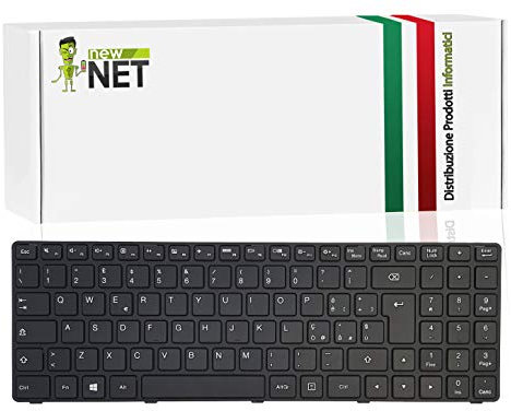 new net Keyboards - Tastiera Italiana Compatibile per Notebook Lenovo 6385-H-SP 6385H-GR 6385H-US 8385H 9Z.NCLSN.00U NSK-BR0SN PK1310E1A PK1310E1A12 PK1310E1A19 PK1310E2A00 PK131ER1A10 SN20K41553