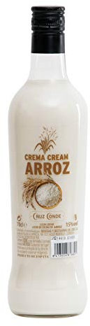 Licor Crema Arroz Cruz Conde 15º 700ml.