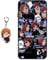 Staremeplz Compatible iPhone 6/6s Case - Anime Design with Figure Keychain, Soft Silicone Flexible TPU Animation Phone Case