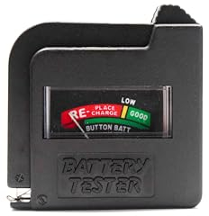 Universeller Batterietester für Batterien von 1,5 bis 9 V, 3-Stufen-Messung, Replace-Low-Good