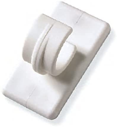 Edge Blinds Extendable White Spring Loaded Tension Rod For Nets and Voiles 10 - 13mm Diameter (Centre Support)