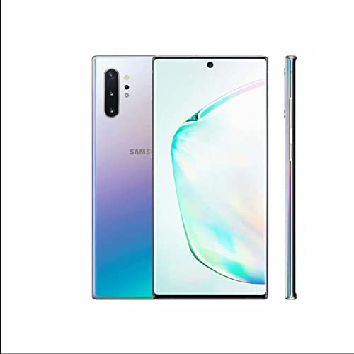 SAMSUNG Galaxy Note 10+ 5G, 256GB, Aura Glow (Ricondizionato) Smartphone Originale di fabbrica in esclusiva per il mercato europeo (versione internazionale)