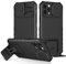 PANXIYUE Cover per iPhone 11 pro 5.8 pollici [Militare Antiurto case] Protezione con supporto, antigraffio rigida armatura e antiurto Silicone Bumper, Protezione Fotocamera Anti Graffio, Nero