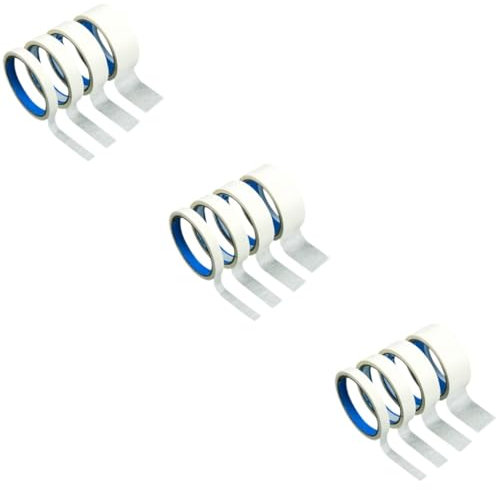 Operitacx 12 Rollen Abdeckkleber Selbstklebender Maler Zeichnen Von Malerband Mehrzweckband Künstler-maler-klebeband Künstler-abdeckband Dünnes Abdeckband Krepp-papier Handy Weiß Student