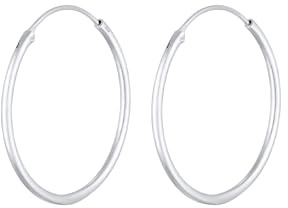 Elli Ohrringe Damen Creolen Filigran Klassisch in 925 Sterling Silber