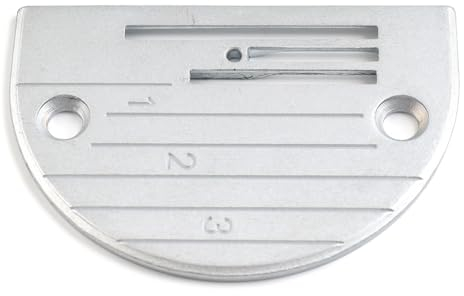 Three T FSFY Macchina da cucire #110-28008 Sostituzione singola piastra ago industriale per Juki DDL-8300 DDL-8700 DDL-9000 Acciaio Argento