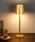 Faithorse Rechargeable Lamp Cordless Table Lamp, 2 Pack Battery Operated Lamps 5200mAh IP54 Waterproof Wireless Lamp with 3-Color Modes Touch Control Night Light for Bedroom(Gold)