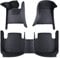 CHYPAAK Für BMW X5 F15 2013-2018 7 Seats, Auto-Fußmatten, individuell anpassbar, vollständige Abdeckung, Teppich, Teppich-Styling, Innenraum-Kit, Zubehör,All-Black