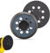 Wjelet Plateau de support pour ponceuse excentrique Dewalt - 8 trous - 5 - Compatible avec ponceuse orbitale Dewalt pour DWE6423/6423K, DWE6421/6421K, DCW210B - Système de collecte de poussière - Kit