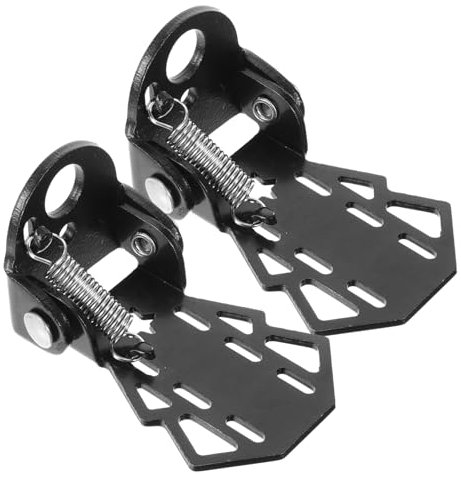 BESPORTBLE 2stücke Fahrrad Klapppedale Aus Stahl Für Mountainbikes Und Rennräder Robuste Fußstützen Für Erwachsene Und Wetterfeste Pedale Für Fahrradrücksitz