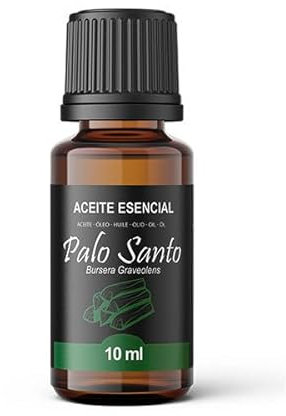 INKANAT Palo Santo Ätherisches Öl - 100% natürlich (10ml) für Aromatherapie, Raumduft, Diffusor, Duftlampe.
