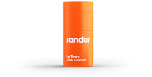 JANDER UP THERE - Desodorante para Hombre | Control del sudor y el olor de las axilas | Fórmula con fragancia suave | No deja manchas. | Producto Vegano | Formulado con Ingredientes de Origen Natur