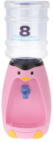 CLISPEED 1Stück Mini Wasserspender Süßer Trinkbrunnen Für Zuhause Cartoon Pinguin Design Für Zufällige Farbwahl Erfrischendes