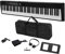 Bonnlo Portable Piano Keyboard 88 Keys Folding Piano Keyboard, Eletric Piano with Dual Bluetooth, Headphones, Piano Bag - Black for Beginner & Creater
