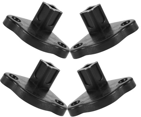 CAXUSD 4piezas Base Soporte para Tienda De Campaña con Diseño Antideslizante y Montaje Rápido Accesorio Resistente para Toldos y Bases De Paraguas Compatible con Sombrillas De Camping