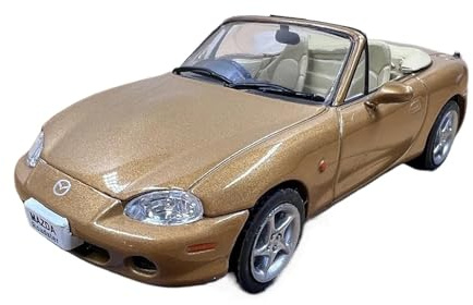 1:43 Für 2001 MX-5 Cabriolet Sportwagen Aluminium Statisches Modell Hobby Sammlung Dekorationen Büro Zimmerdeko