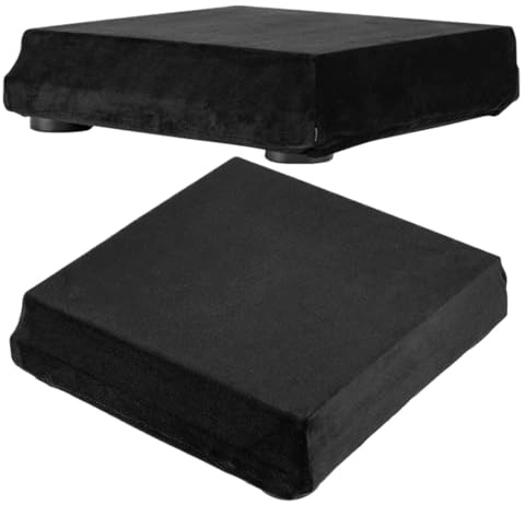 Zovloer Turntable Dust Cover Spandex High Elasticity Dustproof Protective with Elastic Band Foldable