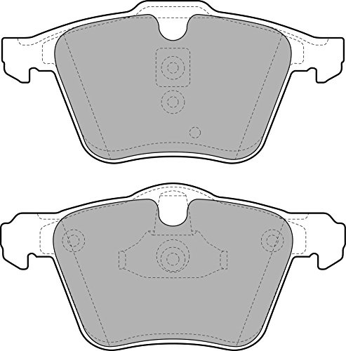 Delphi LP1968 Car Brake Pads
