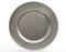 Piatto Plastica Decorato Ø 33 cm (Argento)