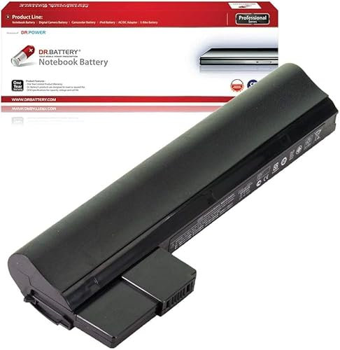 BattPit ED06 HSTNN-F05C Batterie Compatible avec HP Mini 110-3500 110-3600 110-3700 110-3800 210-2000 210-2100 210-2200 210-2300 614565-421 614875-001 630193-001 638670-001 HSTNN-CB1Y [10.8V/48Wh]