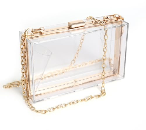 WJCD Damen Tmyc-b Transparente Tasche