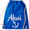 Shirtinstyle Turnbeutel, AHOI Anker, Farbe Royal